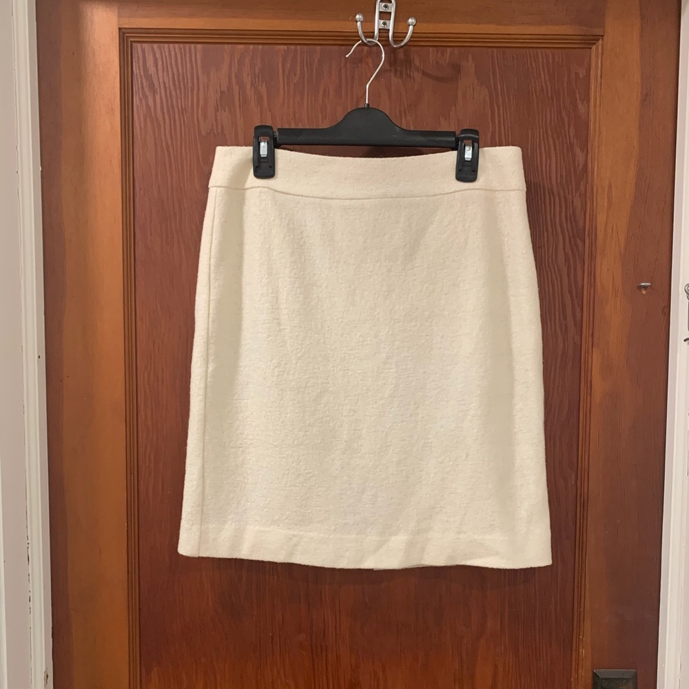 Banana Republic Cream colored Wool skirt